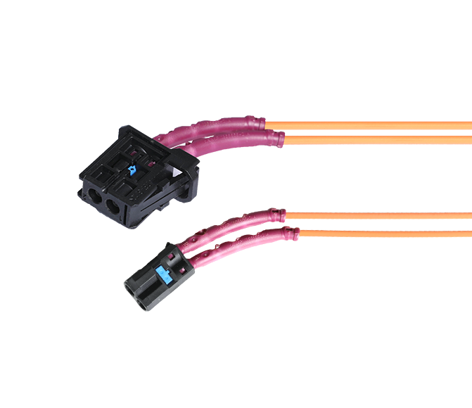 MOST塑料光纤 汽车音响系统线束 光纤信号线束